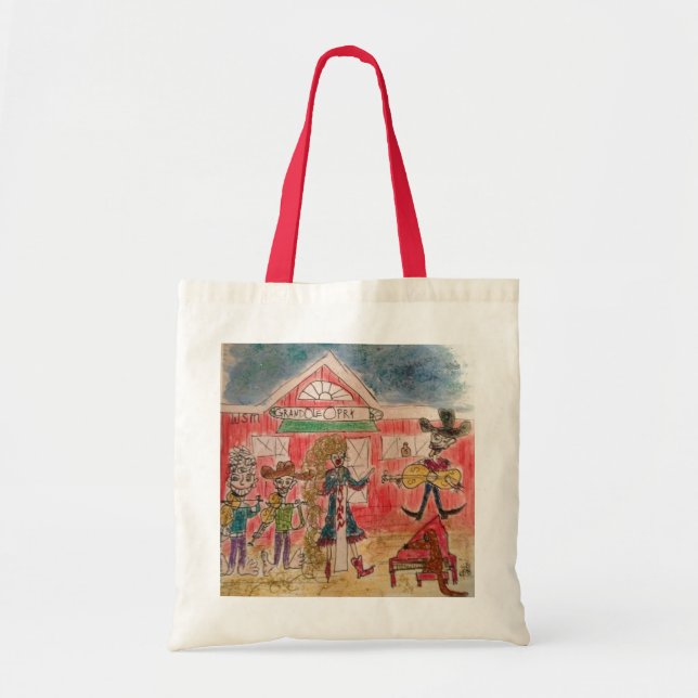 Sister Golden Hair and her Sandridge Boy's Tote Bag (Front)