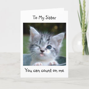 **SISTER** I WON'T TELL YOUR AGE-HAPPY BIRTHDAY CARD