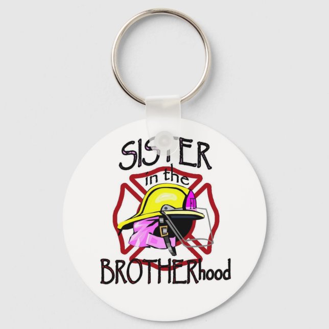 Sister in Brotherhood Keychain (Front)
