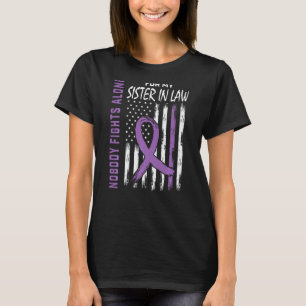 Sister In Law Lupus Awareness Flag Products Clothi T-Shirt
