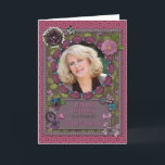 Sister-in-Law, Photo card for a birthday<br><div class="desc">Say Happy Birthday with a delightful scrap-booking crafts effect card. Add a picture of the birthday girl to personalize this wonderful card. With lots of flowers,  butterflies,  and bows,  this card is sure to delight. Copyright Norma Cornes. Please note this is a printed card.</div>