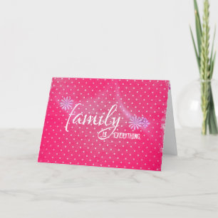 sister in-law polka dot birthday card