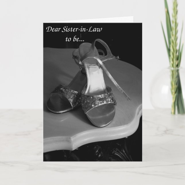 Sister-in-Law Will you be my Matron of Honour? Invitation (Front)