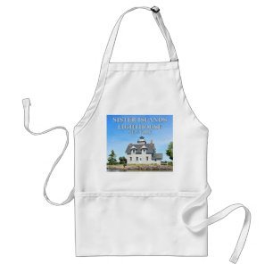 Sister Islands Lighthouse, New York Apron