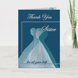 SISTER Merci Bridesmaid - TURQUOISES