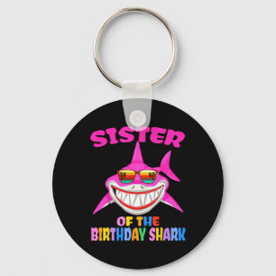Sister Of The Baby Halloween Costume Keychain