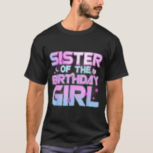 Sister Of The Birthday Girl Kp Family Matching Par T-Shirt