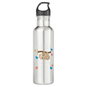 Sister of the Birthday Girls Sloth B-Day Party T-S 710 Ml Water Bottle