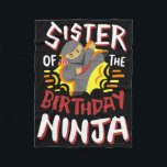 Sister Of The Birthday Ninja Karate Kids Bday Part Fleece Blanket<br><div class="desc">Sister Of The Birthday Ninja Karate Kids Bday Party Family</div>