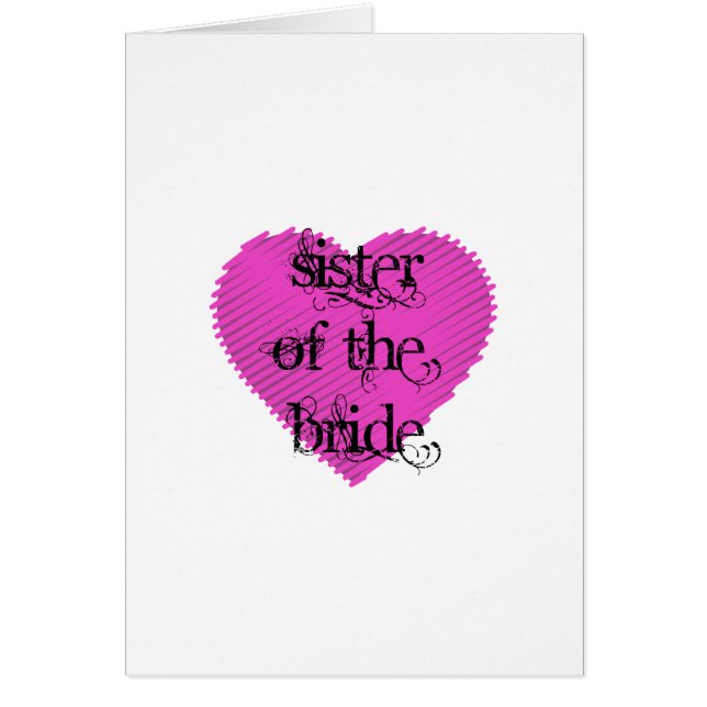 Sister of the Bride (Front)