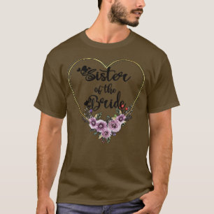 Sister Of The Bride Bridal Shower Bride's Sister T-Shirt