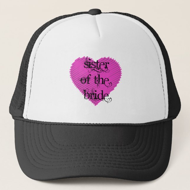 Sister of the Bride Trucker Hat (Front)