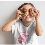 Sister of the First birthday | Sweet One Doughnut  T-Shirt<br><div class="desc">Celebrate baby's first birthday with this special t-shirt,  special and personalized design</div>