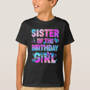 Sister Of The K-Pop Birthday Girls Korean Music Fa T-Shirt