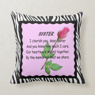 SISTER-PILLOW THROW PILLOW