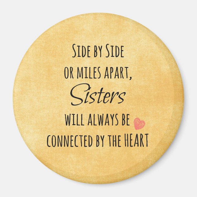 Sister Quote Magnet (Front)