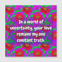 Sister Quotes (You Are Loved) Flowers, Friend Card