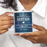 Sister Thank You Heartfelt Message Personalized