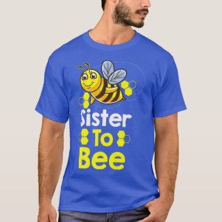 Sister To Bee Gender Reveal Premium T-Shirt