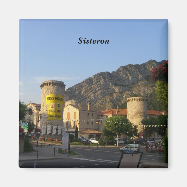 Sisteron - magnet (Front)