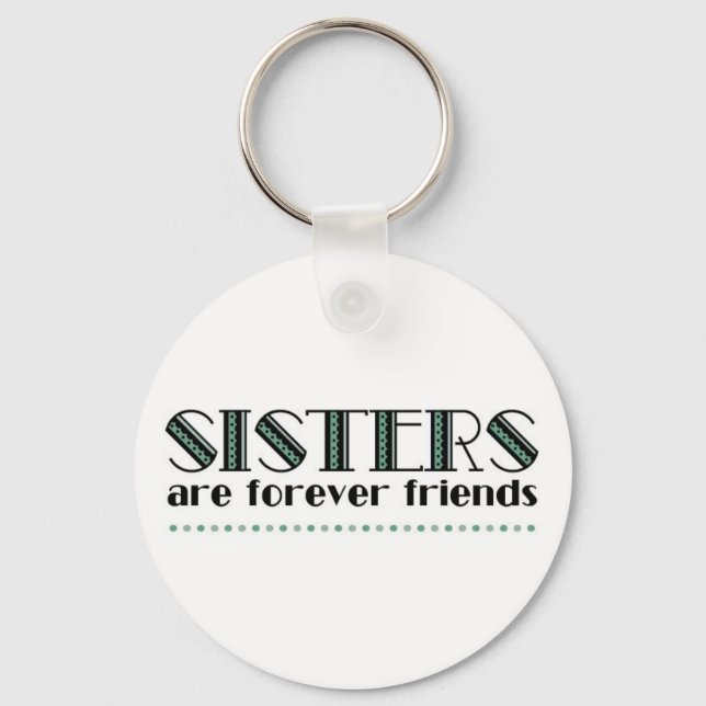 Sisters 2green keychain (Front)