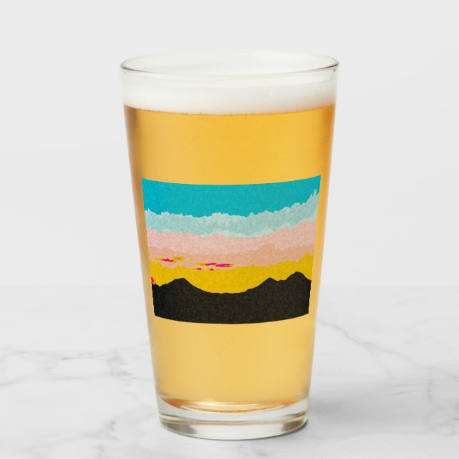 Sisters at Sunset Glass (Front Filled)