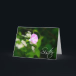 Sister's Birthday Or Thinking Of You Card<br><div class="desc">Sister's Birthday Or Thinking Of You Card by TDSwhite at ArtisticPostage.com. Personalize the inside.</div>