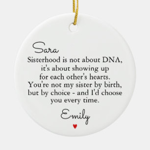 Sisters by Heart Ornament, Soul Sisters Ornament