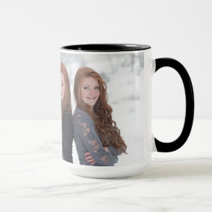 Sisters Custom Mug Add You Photo 15oz By Zazz_it