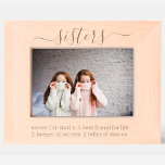 Sisters Dictionary Definition Fun Etched Frames<br><div class="desc">Capture your best memories of your girls forever with our beautiful etched frames. These frames are the perfect way to display your favourite photos of the siblings.</div>