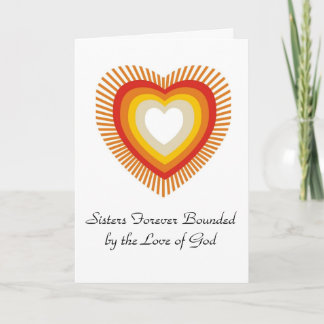 Sisters forever bounded by Love ..... Card