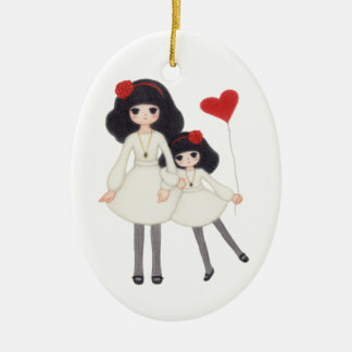 Sisters - Forever Friends! Ceramic Ornament