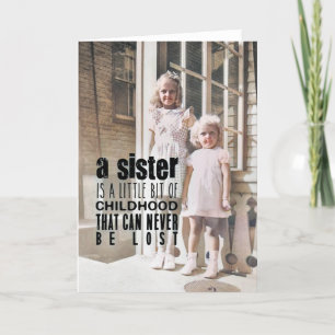 SISTERS Greeting Card