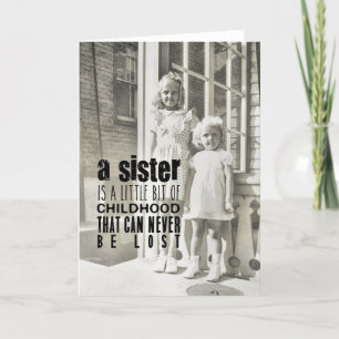 SISTERS Greeting Card