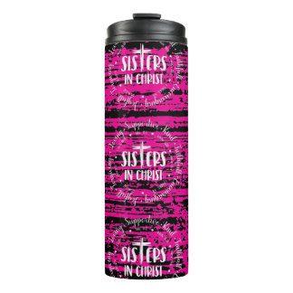 sisters in christ thermal tumbler