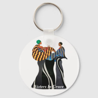 "Sisters In Grace" Keychain