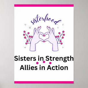 Sisters In Strength Poster