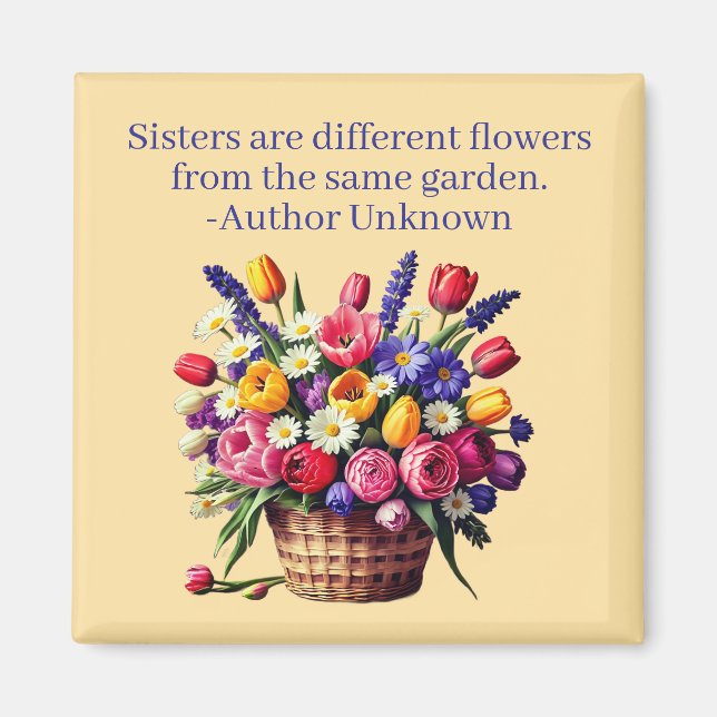 sisters magnet (Front)