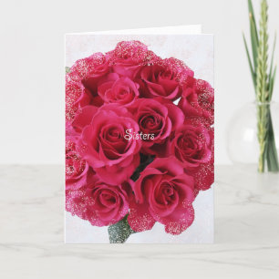 Sisters Maid of Honour Invitations Card