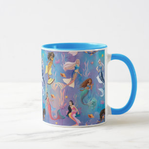 Sisters of the Sea Ocean Pattern Mug