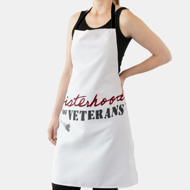Sisters of Veterans Military Pride Design Apron (Insitu)