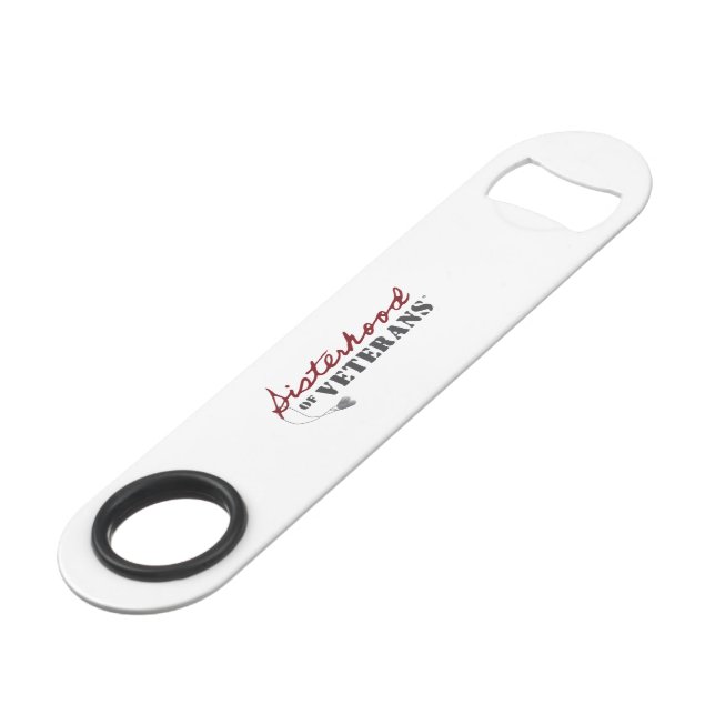 Sisters of Veterans Military Pride Design Bar Key (Front Angled)