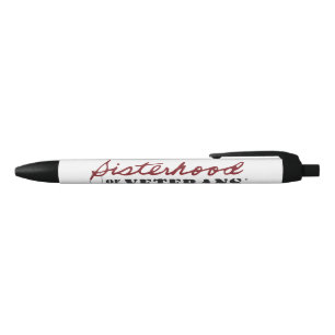 Sisters of Veterans Military Pride Design Black Ink Pen