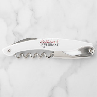 Sisters of Veterans Military Pride Design Corkscrew