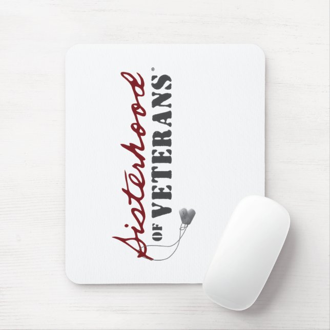 Sisters of Veterans Military Pride Design Mouse Pad (With Mouse)