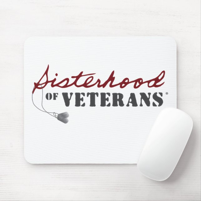 Sisters of Veterans Military Pride Design Mouse Pad (With Mouse)