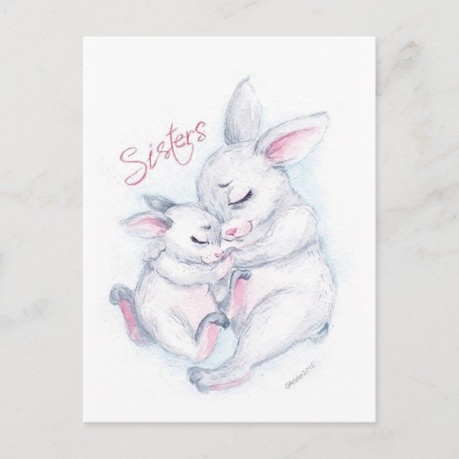 Sisters Postcard (Front)