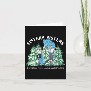 Sisters Pyjamas Holiday White Christmas Movie 1954 Card