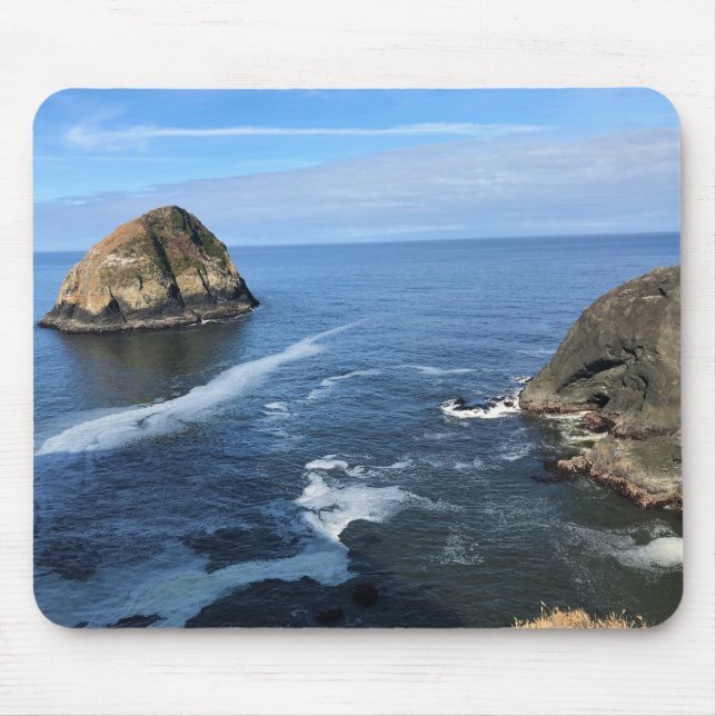 Sisters Rock State Park, Oregon Coast Mouse Pad (Front)