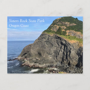Sisters Rock State Park, Oregon Coast Postcard